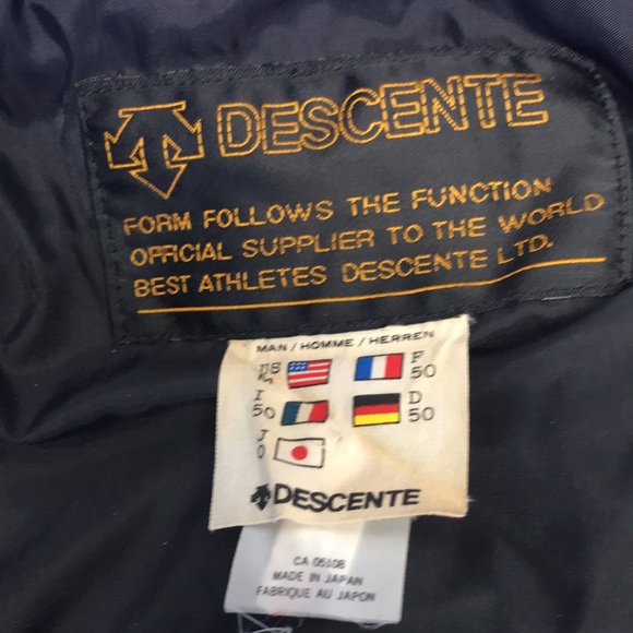 Descente Snow/Ski/Race  Parka Jacket. Made in Japan Medium. Vintage - Picture 11 of 16